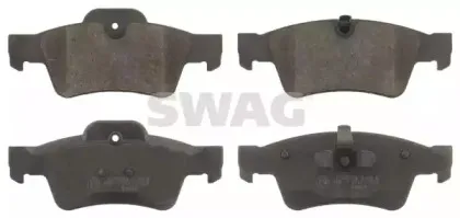 Комплект тормозных колодок, дисковый тормоз SWAG купить